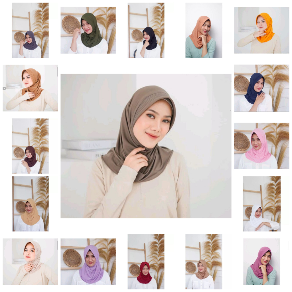 [oddsolshop] pekanbaru/Jilbab Volly Sport Olahraga / Hijab Sport Daily Atlet