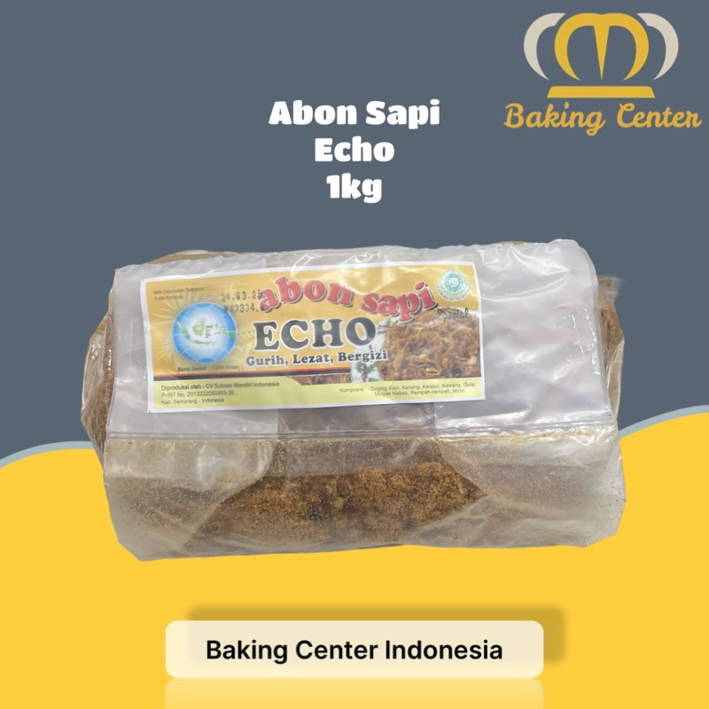 

Abon Sapi Echo 1kg