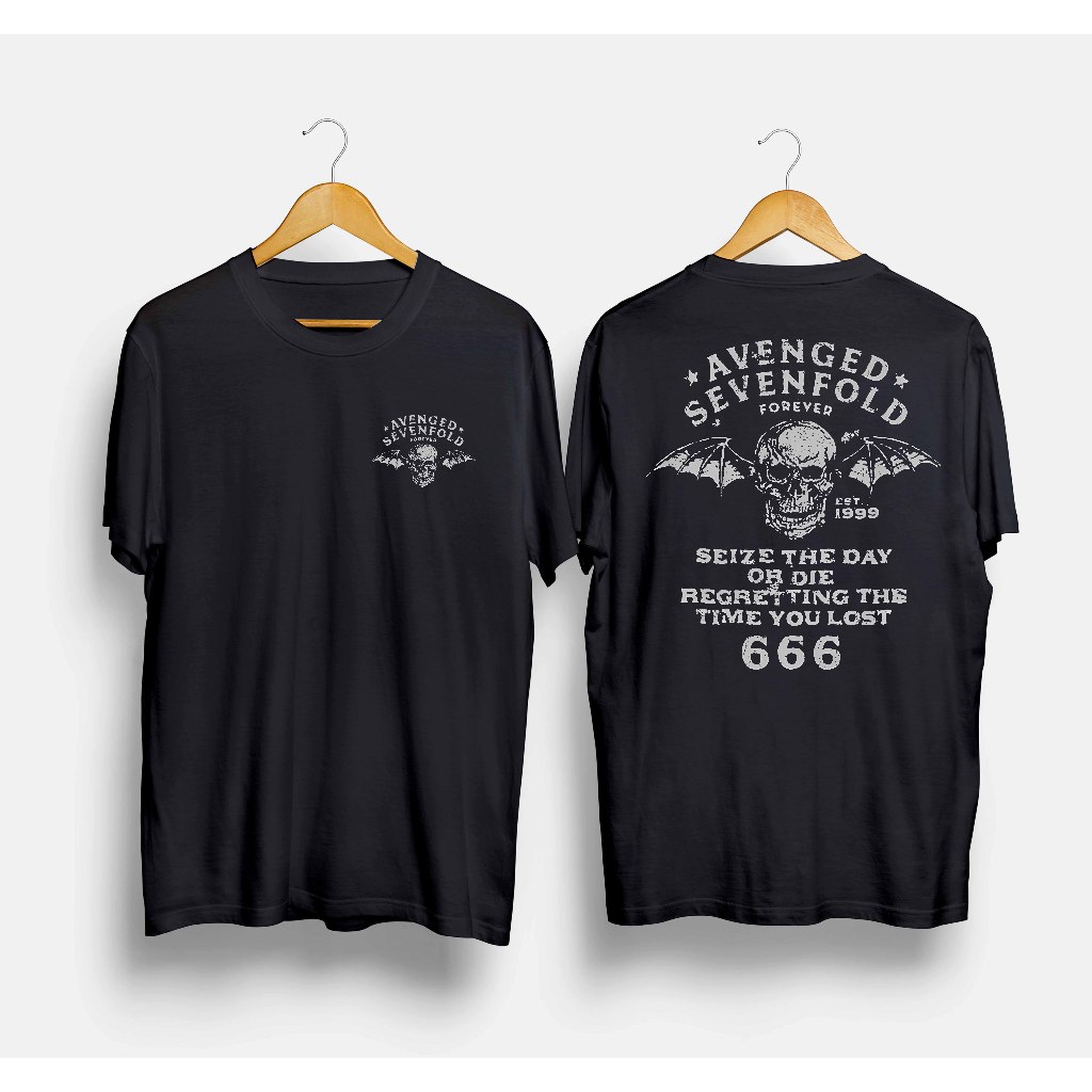 Tshirt Band Avenged Sevenfold - 666 / Kaos Musik Rock Metal