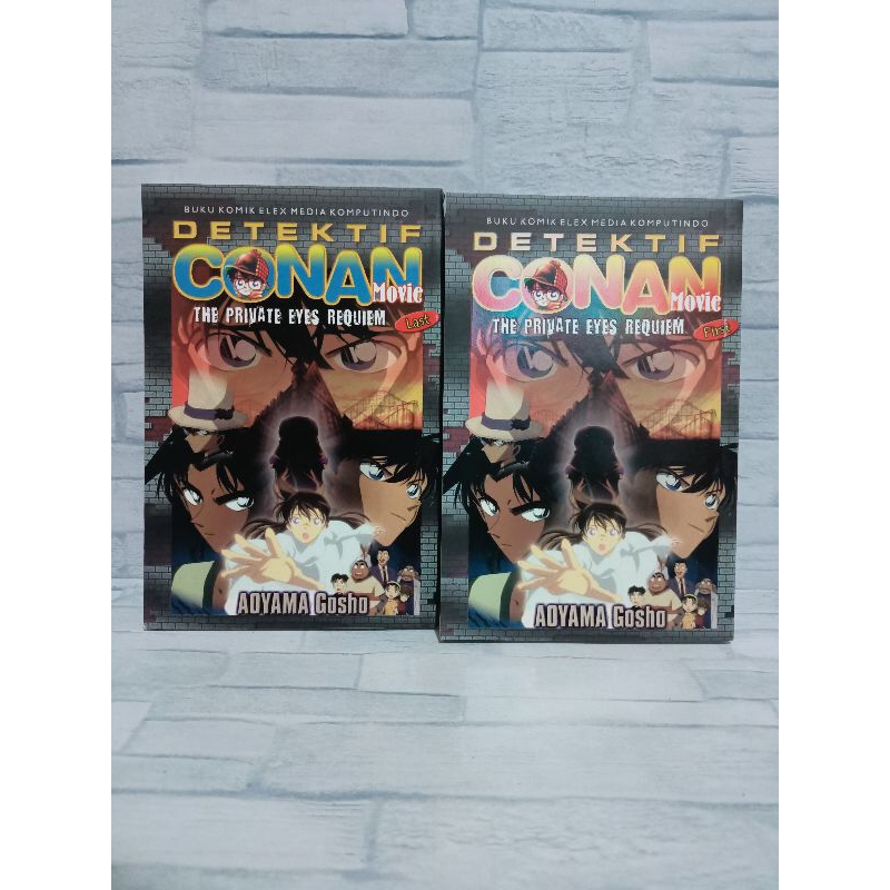 Komik dijual paket Detektif Conan movie The private eyes Requiem (first/ last)