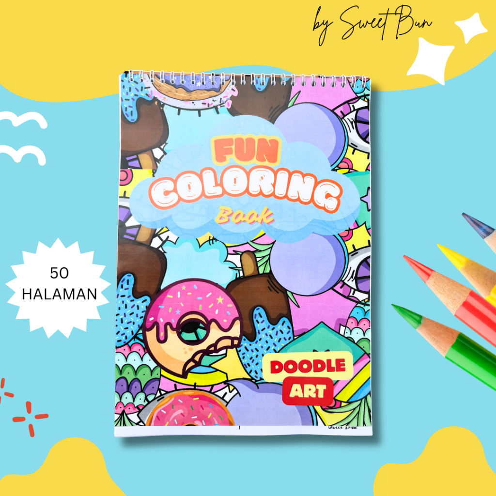 

Buku Mewarnai Coloring Book Activity Book | Buku Anak Remaja Dewasa Aesthetic