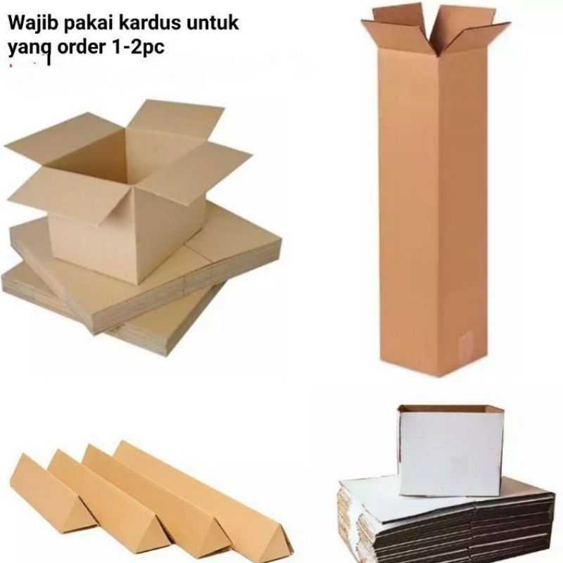 

(WAJIB PAKAI.)Tambahan dus packing biar lebih aman!