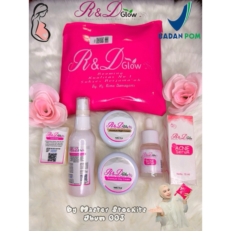 R&D GLOW PAKET ACNE ( Jerawat dan Brutusan ) BPOM