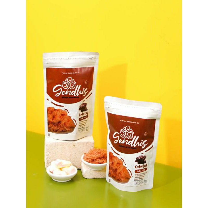 GENDHIS ARUM MANIS rambut nenek jajanan jadul manis varian rasa coklat