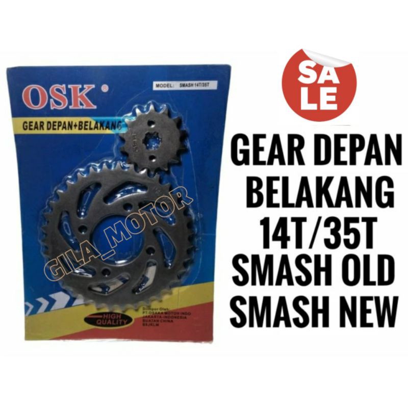 Gir Depan Belakang Smash