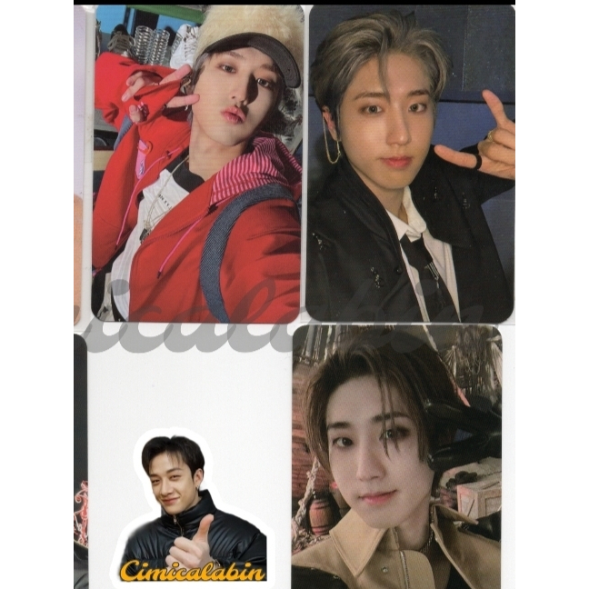 (Negotiable) Photo Card Han Jisung Stray Kids 5-Star Yes24 / 5-Star A Ver. / RockStar Musicplan Mupl