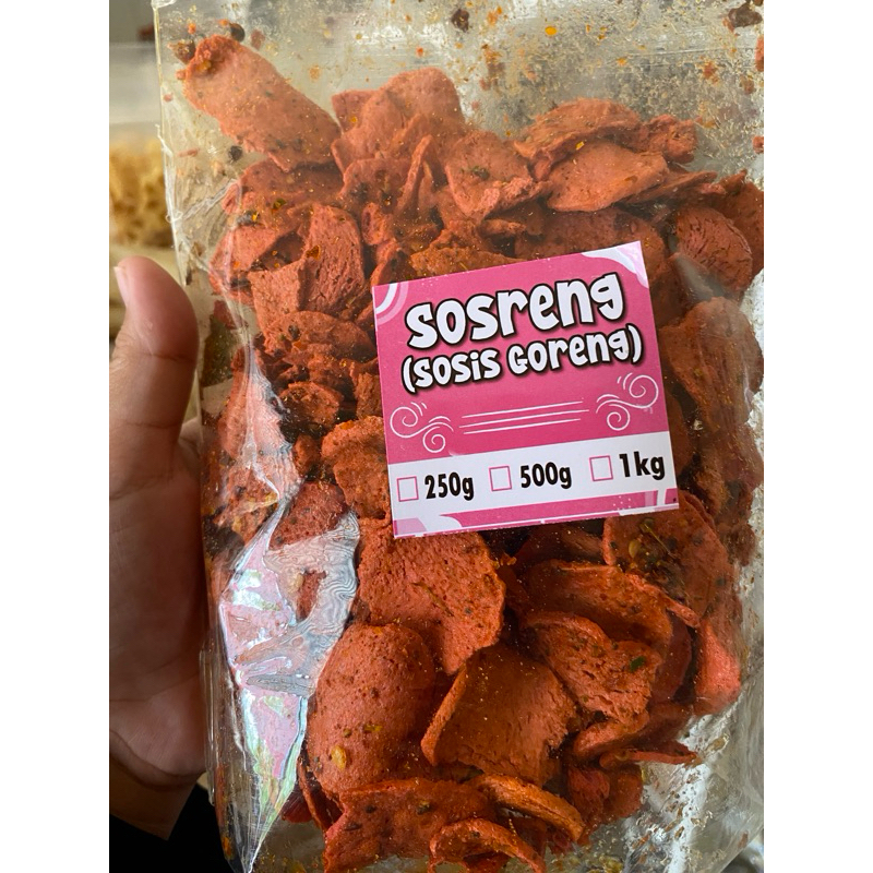 

Sosis goreng pedas 1kg