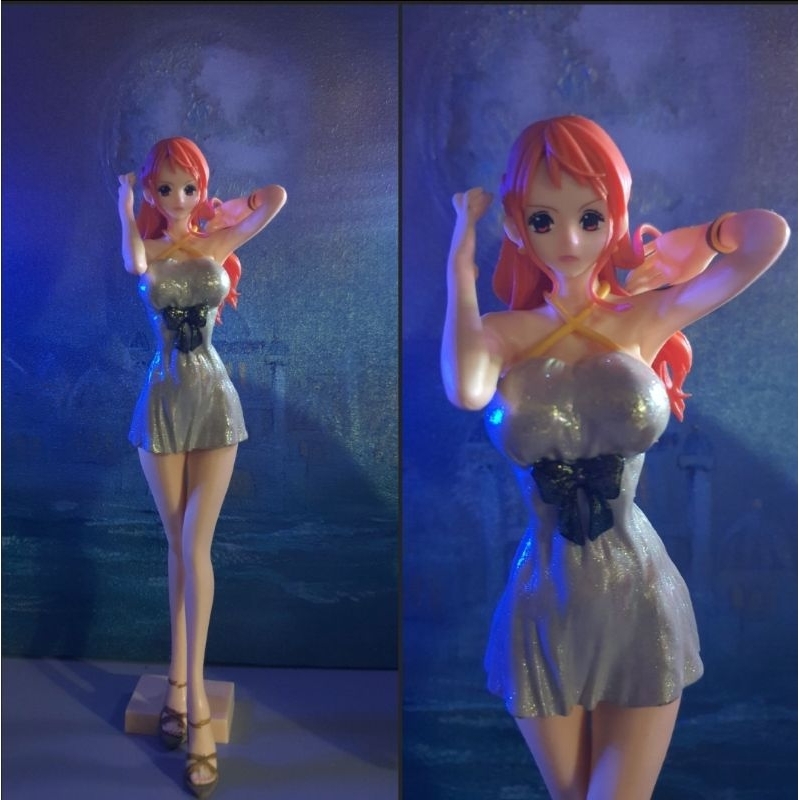 nami glitter and glamour recast action figure