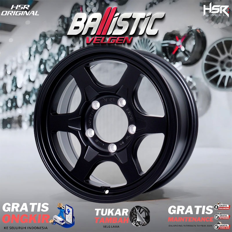 Velg Variasi Mobil Feroza, Taft, Escudo, XL7 DLL Ring 16 Lubang Baut 5X139,7 Velg Original HSR Wheel