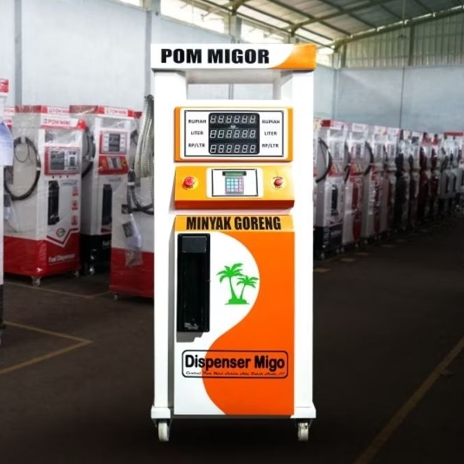 POMIGO - Pom Mini Minyak Goreng 1 Nozzle (kapasitas tangki 60,120 & 220 liter)