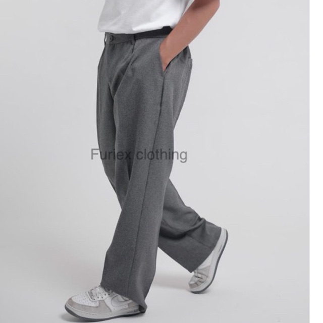 Celana Formal Reguler Celana Bahan Pria Celana Loose Pants Celana Bahan Formal Pria Korean Style