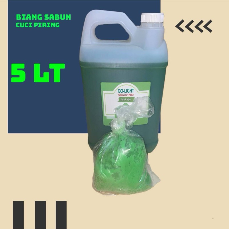 KUALITAS PREMIUS BIANG SABUN CUCI PIRING 5 LITER KOMPLIT / BAHAN PEMBUATAN SABUN CUPIR HEMAT