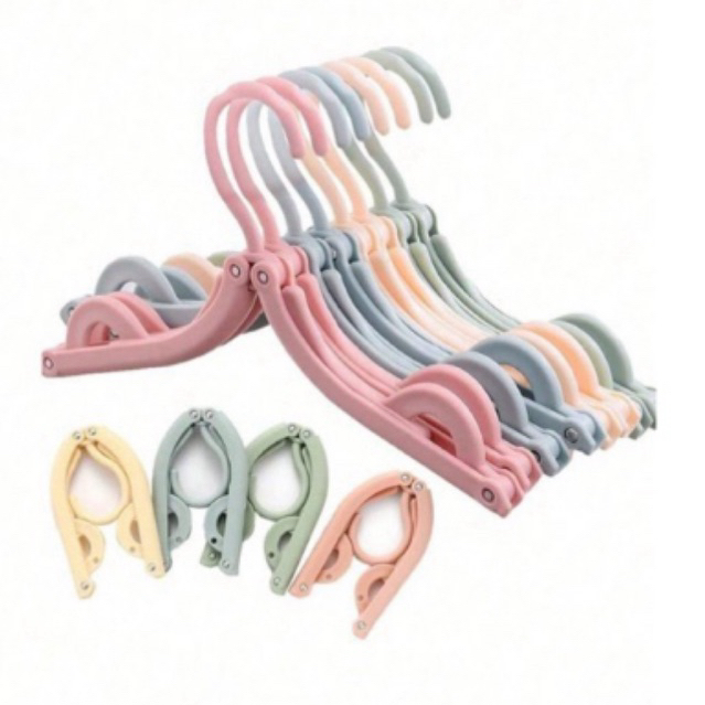 Gantungan Baju Lipat / Gantungan Baju Lipat Serbaguna / Hanger Lipat Travel Baju Lipat gantungan baj