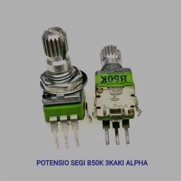 potensio segi alpha 3 kaki B50K