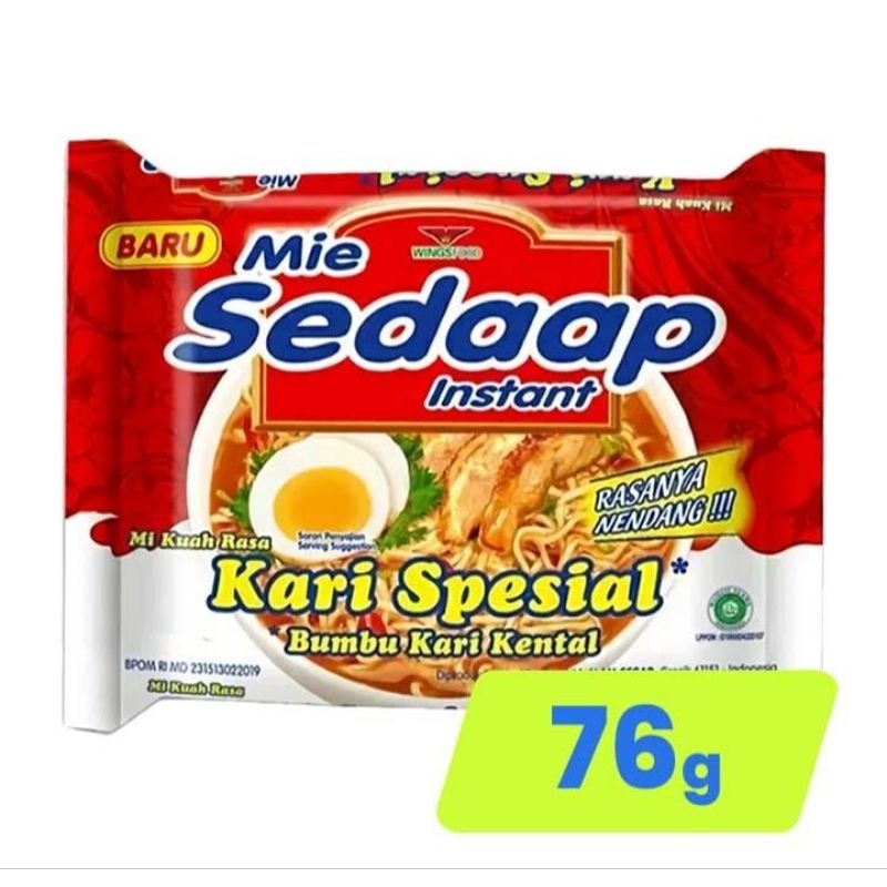 

SEDAP KARI SPESIAL 1PAKET ISI 5PCS