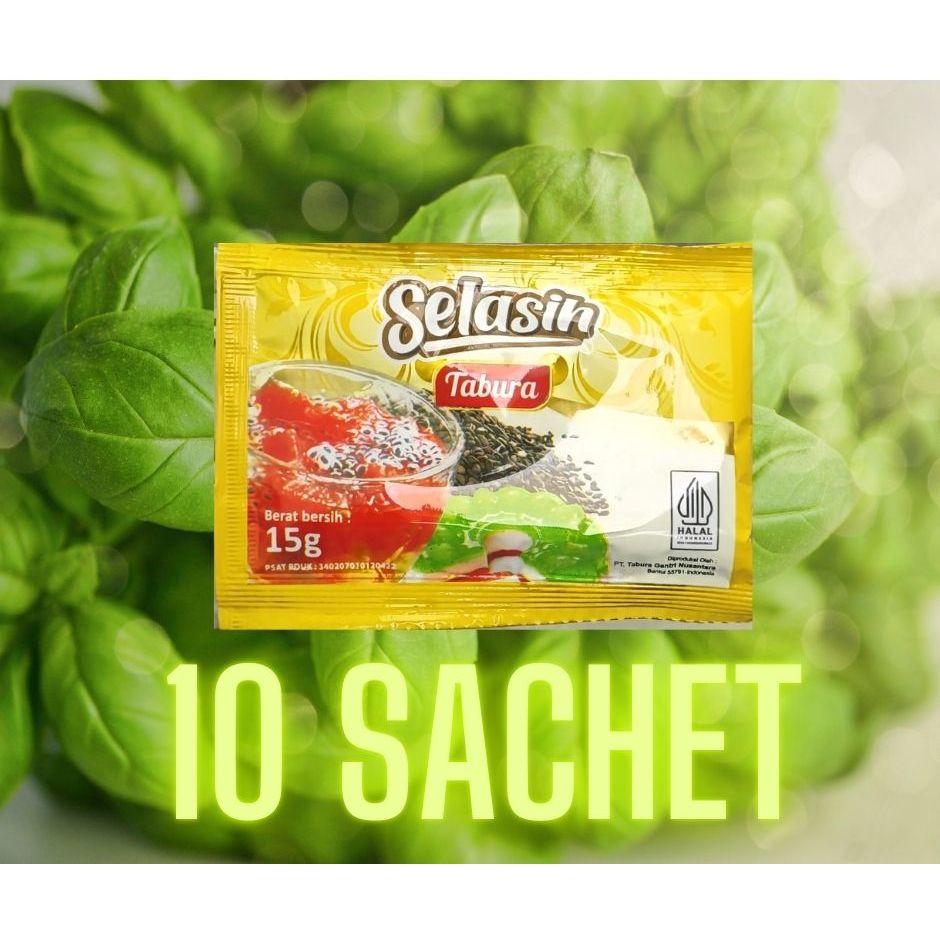 Biji selasih sachet basil seed