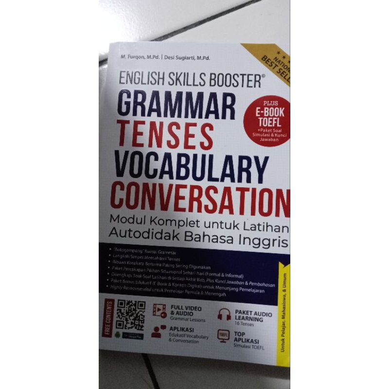 

Preloved English Skills Booster. Grammer Tenses Vocabulary Conversation