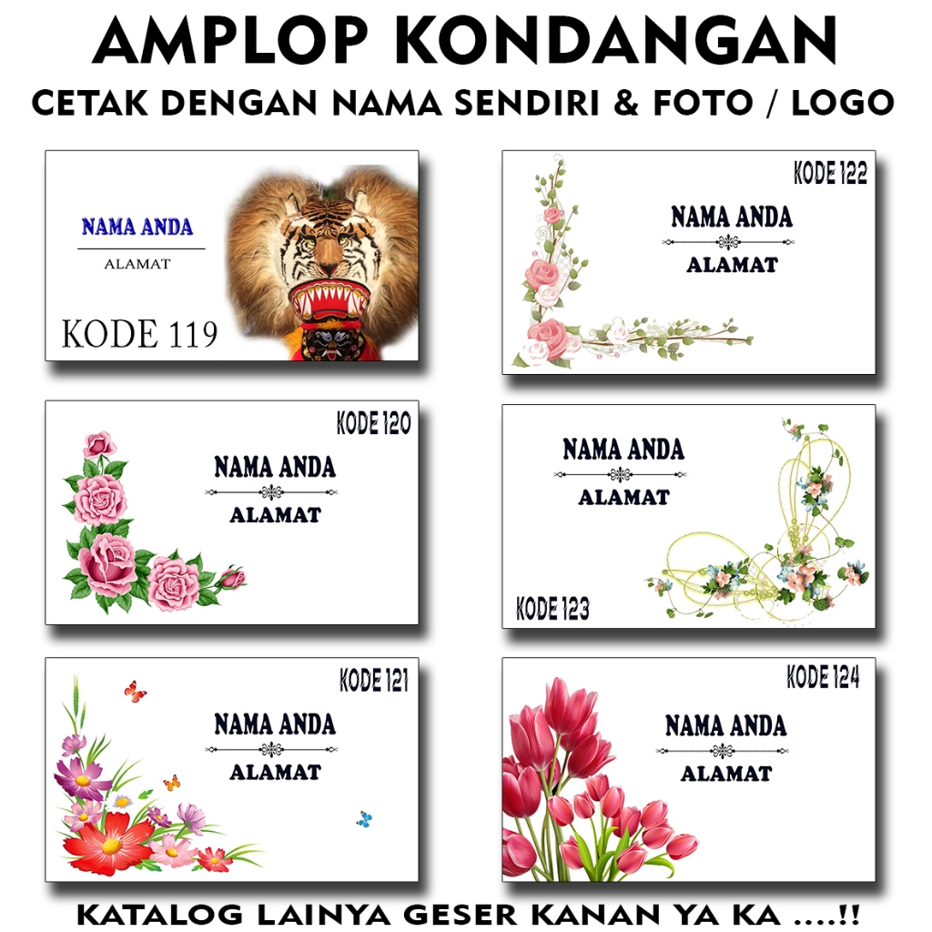 

Amplop nama bebas custom apa saja