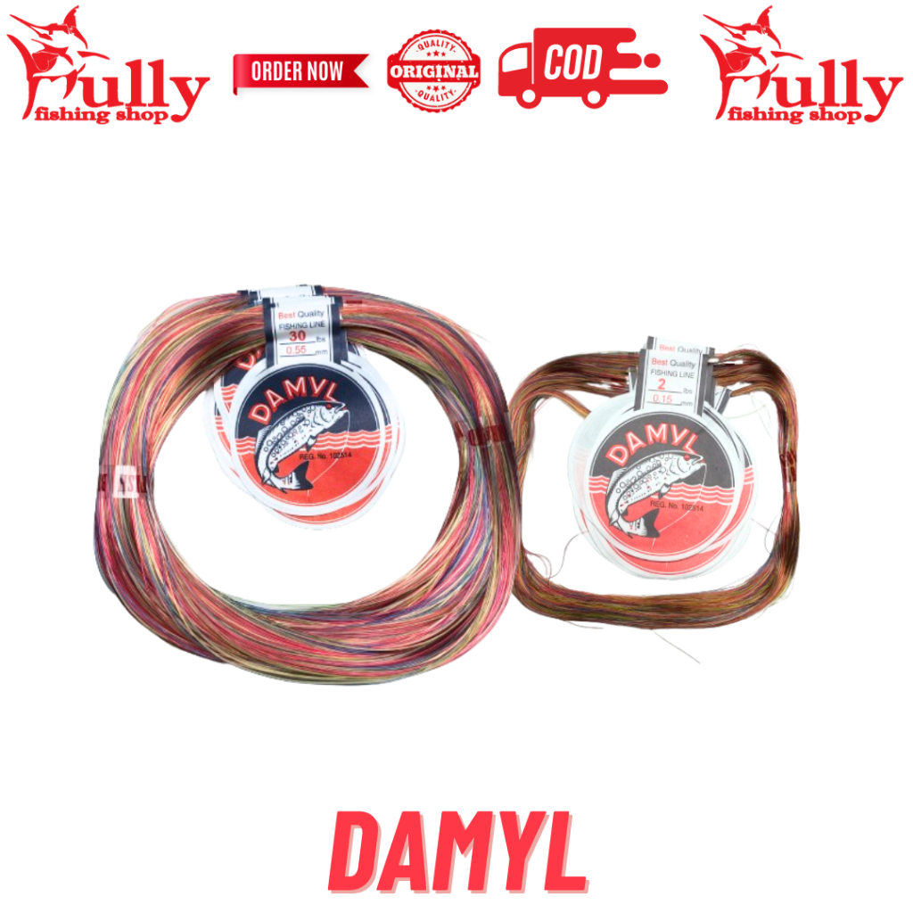Senar Pancing - Tali Damyl Mambo Golden Fish