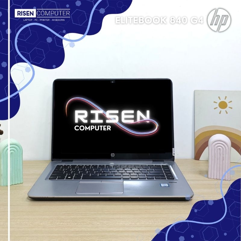 Second LAPTOP HP ELITEBOOK 840 G4 Intel core i5 7300U RAM 8GB SSD 256GB Notebook 14inch Touchscreen 