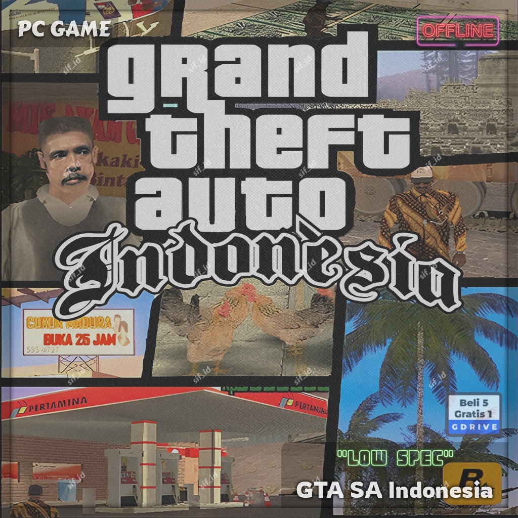 GTA Extreme Indonesia - Grand Theft Auto San Andreas Extreme Indonesia - PC Game