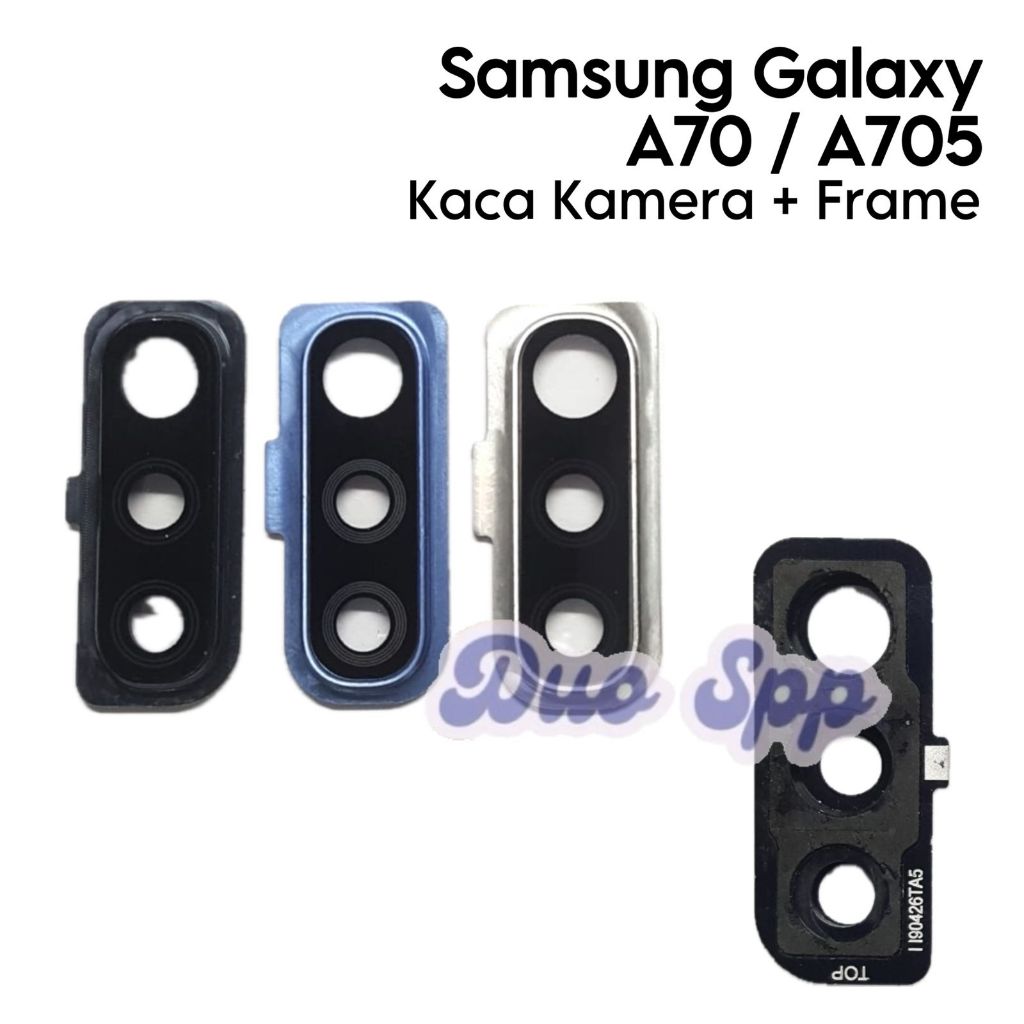 Kaca lensa Kamera Belakang Samsung Galaxy A70 / A705 / SM-A705F / SM-A705FN / SM-A705GM / SM-A705MN 