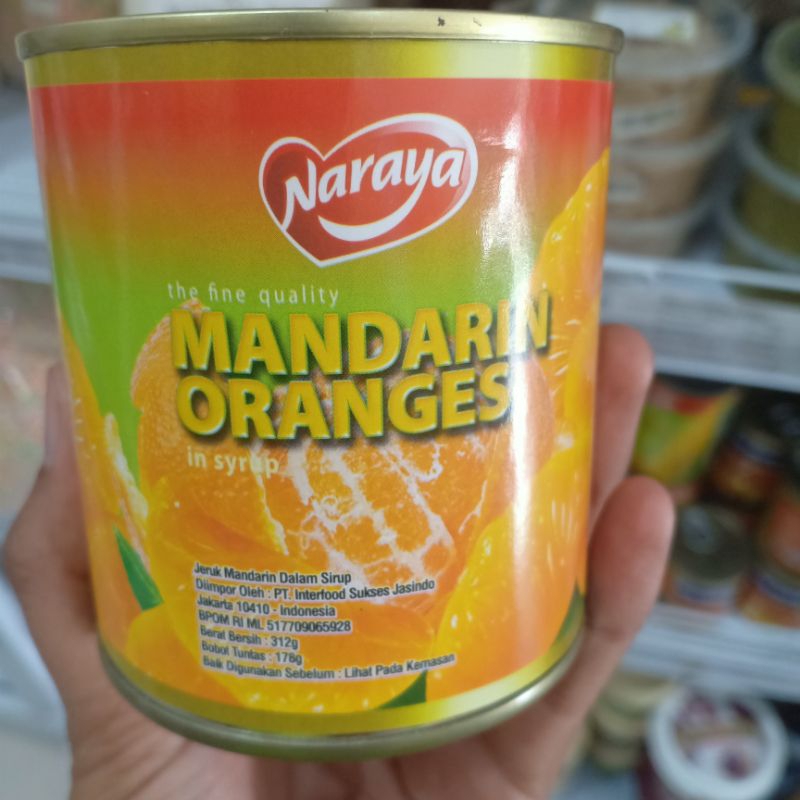 

NARAYA MANDARIN ORANGE 312GR