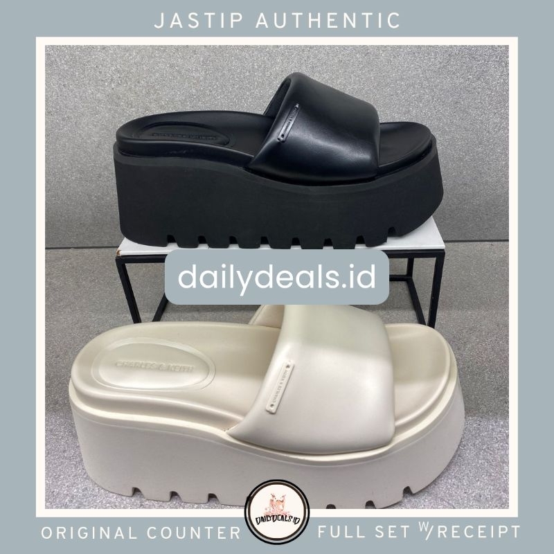 #1-80580154 Puffy Strap - Jast[p] CK ORIGINAL COUNTER PLATFORM SANDAL EMPUK PLATFORM STORE AUTHENTIC