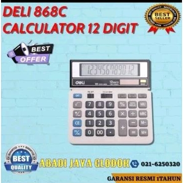 

deli 868 c calculator citizen