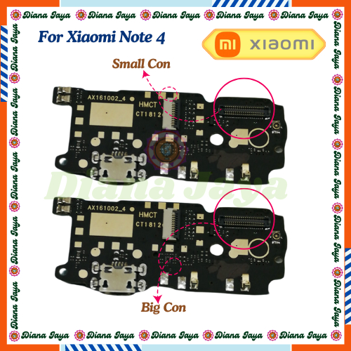 Ui Cas / Board Cas / Papan Cas Xiaomi Redmi Note 4