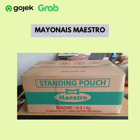 

maetro saus mayo- 10 Pcs 1kg 1 pis(1 Dus)