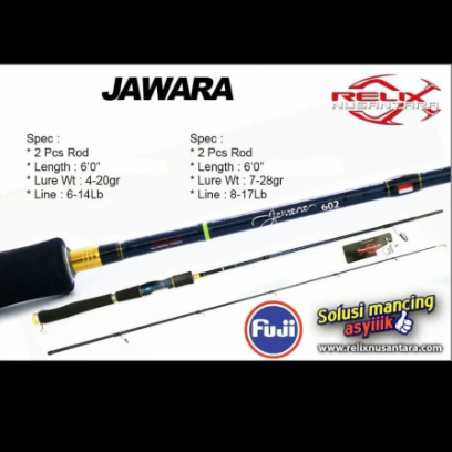 Joran Relix Nusantara Jawara 602 17lb