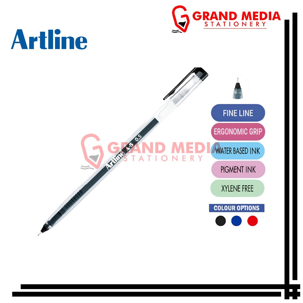 

[GRAND MEDIA] BALLPOINT / PENA / PULPEN GEL ARTLINE STICK A5