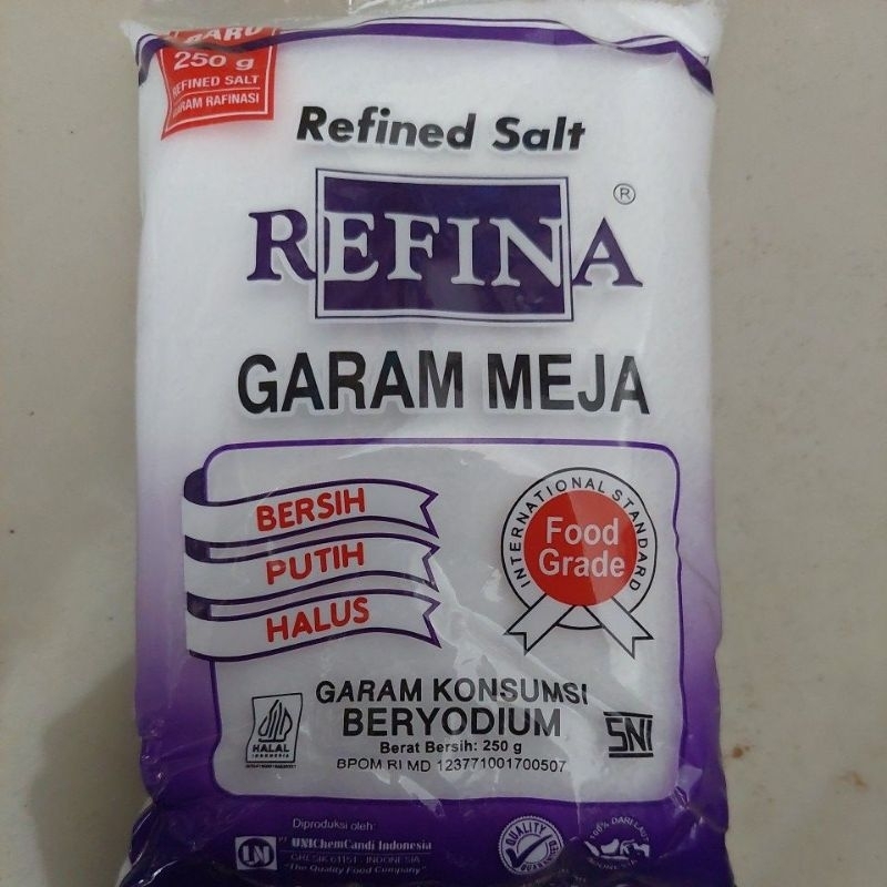 

Refina Garam Meja 250gr Garam Halus Garam Konsumsi