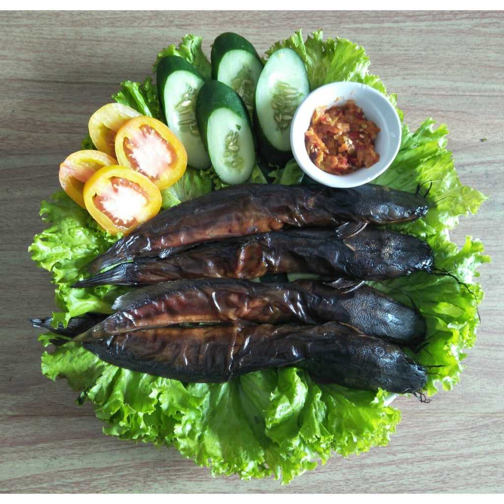 

200Gr Ikan Lele Asap Mangut Lele Ikan Asap