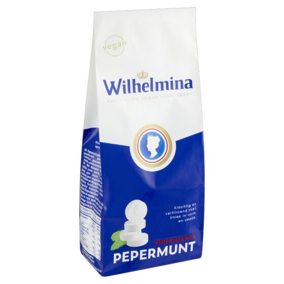 

WILHELMINA VERRISSENDE PEPERMUNT 200 GR