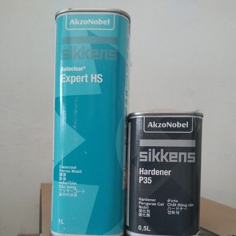 Clear coat Sikkens Expert Hs + Harderner P35