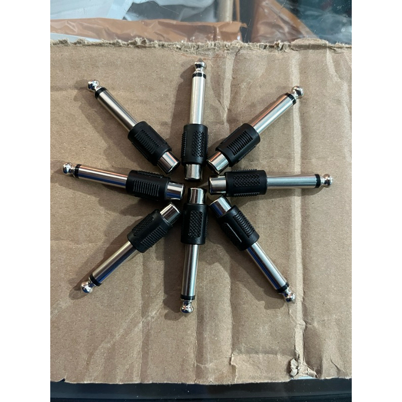 Jack Sambungan Toa RCA Cover RCA to Jack Toa Akai Plastik PVC Male Female