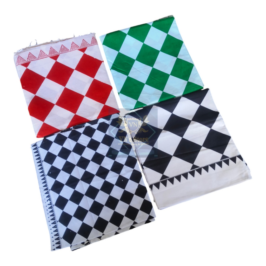 JARIK POLENG BALI 2 WARNA UTUH WERKUDORO ASLI / sarung bali / udeng bali / barongan / reog / kuda lu