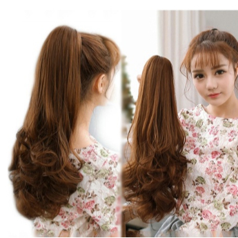 HAIR KLIP - RAMBUT WIG WANITA - RAMBUT PALSU - CEPOLAN RAMBUT