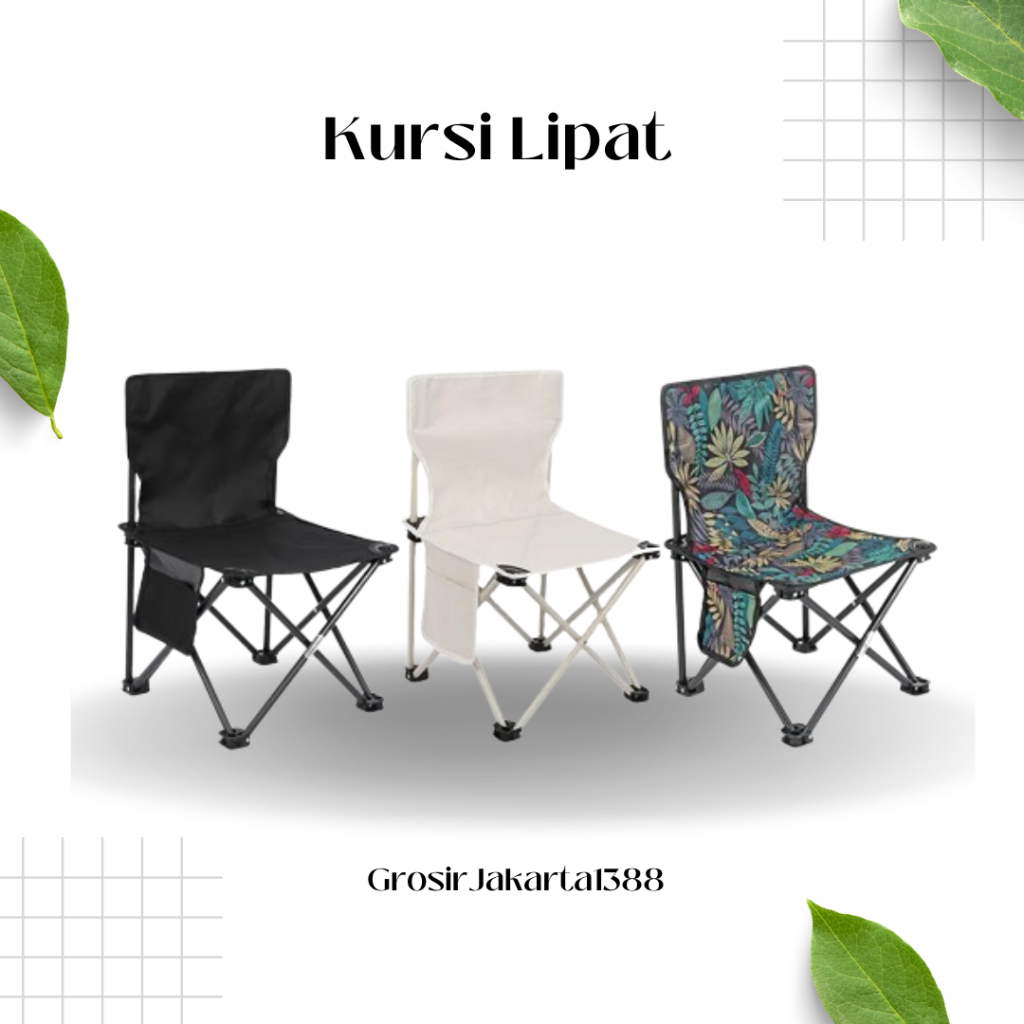 Kursi Lipat Outdoor Kursi Lipat Camping Kursi Gunung / Kursi Lipat Mancing Kursi Santai Kursi Campin