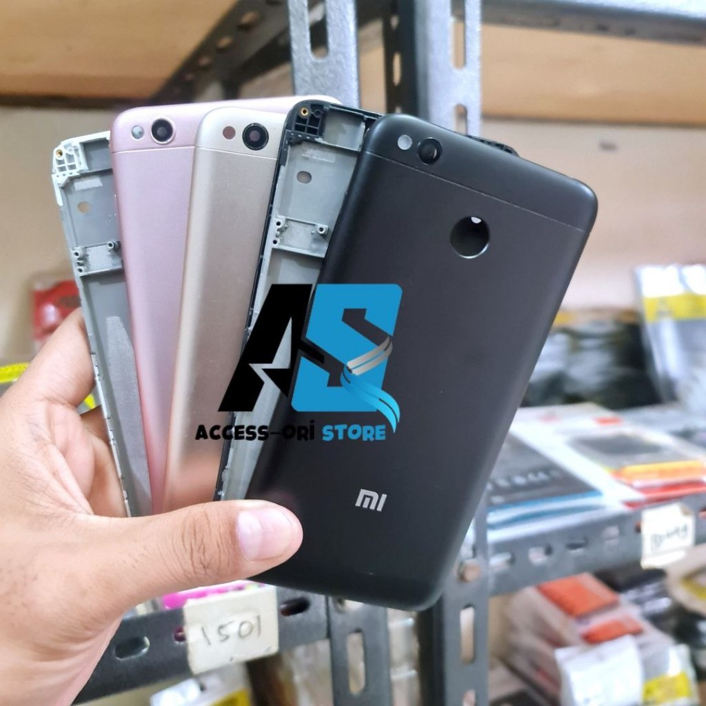 Casing Housing Fullset HP Xiaomi Redmi 4X Backdoor + Frame LCD Bekdor Kesing Full Set