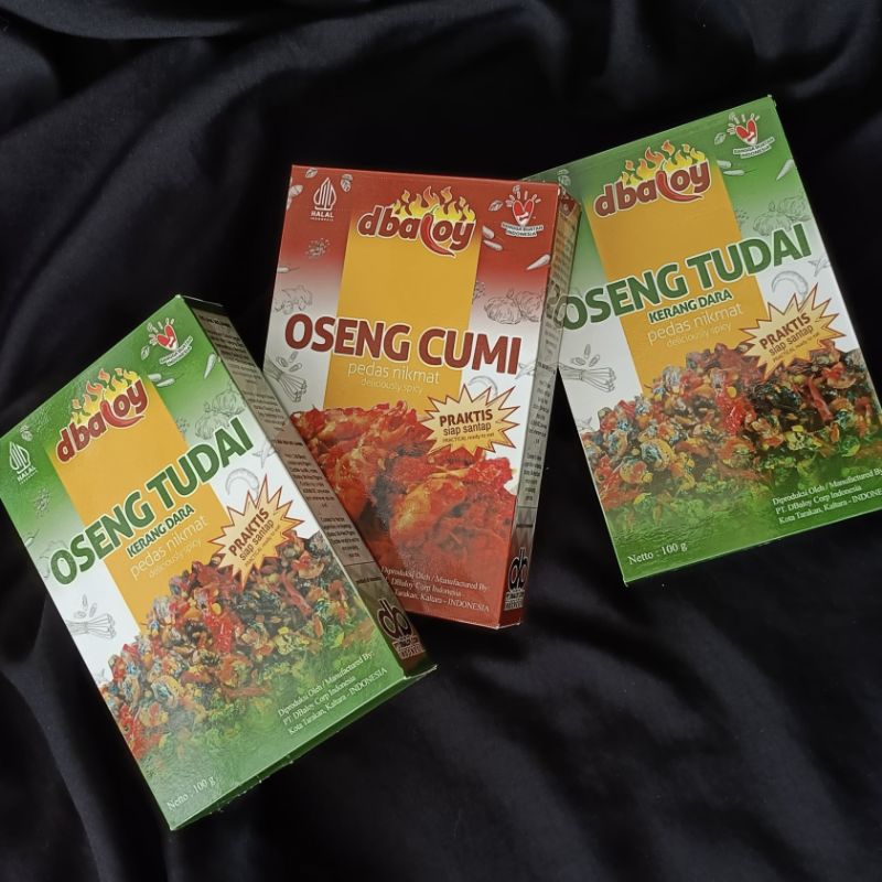 

PAKET HEMAT MIX (2 OSENG TUDAI + 1 OSENG CUMI) DBALOY