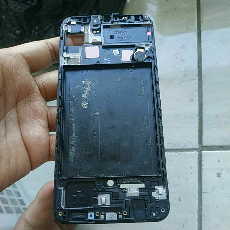 frame bekas original Samsung a50s a507fn