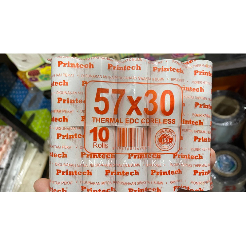 

(10 pcs) Kertas Thermal Kasir Gulung