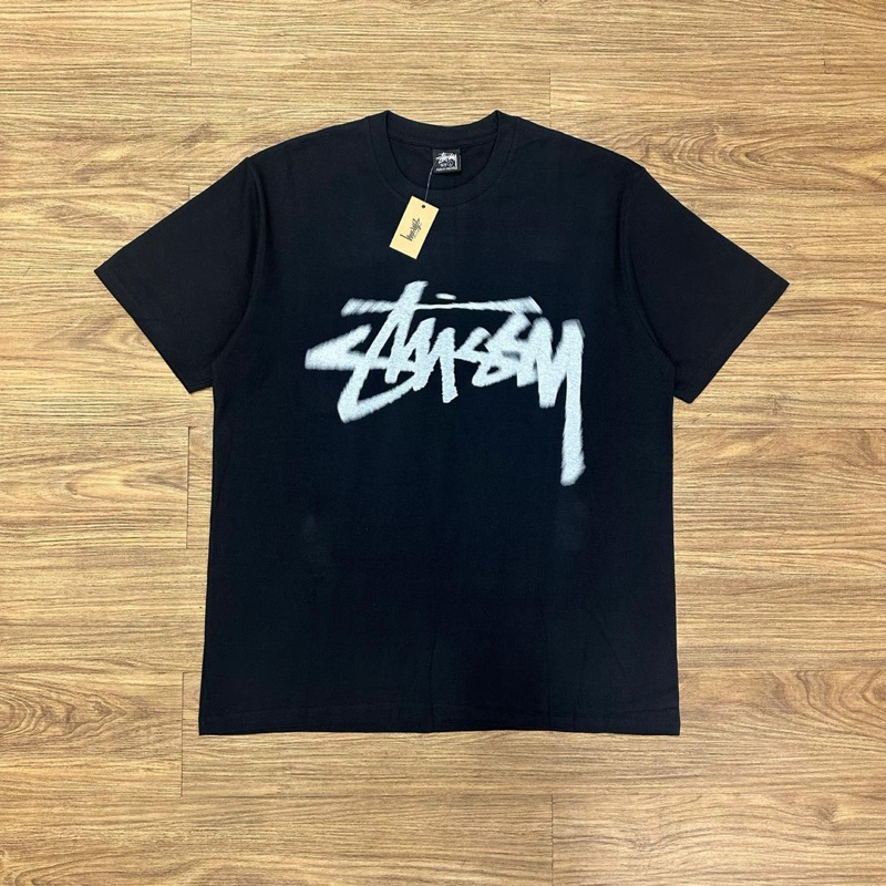 stussy black t shirt original