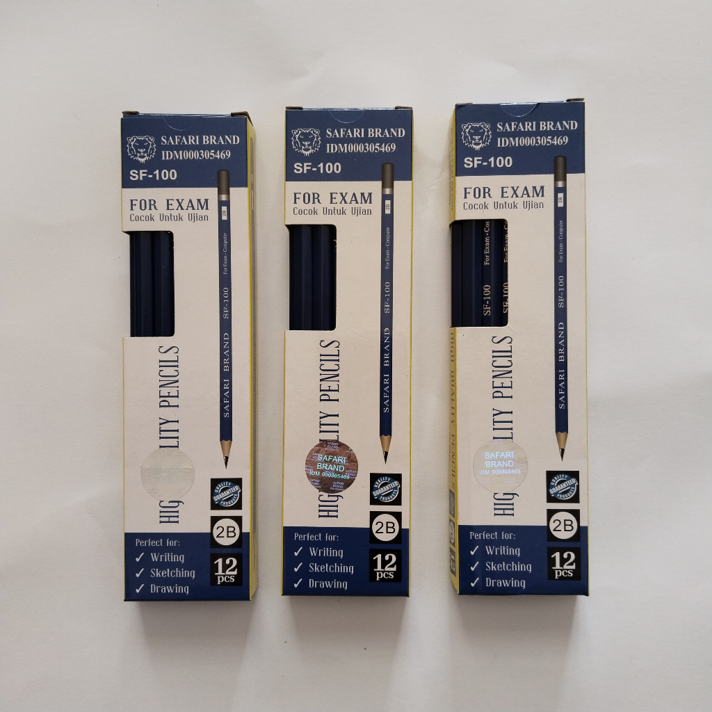 

(1 LSN) Pensil 2B SF-100 SAFARI BRAND