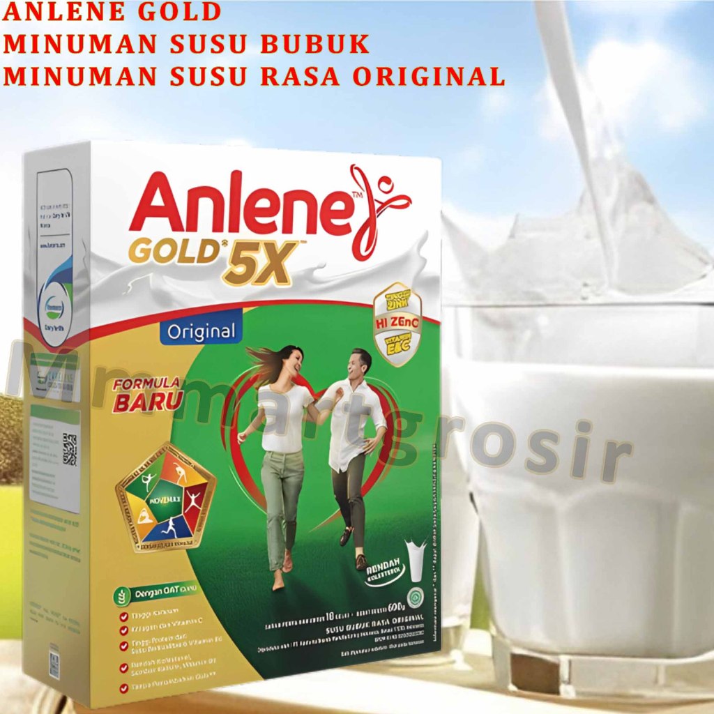 

Anlene Gold / Minuman Susu Bubuk / Minuman Susu Rasa Original / 600gr