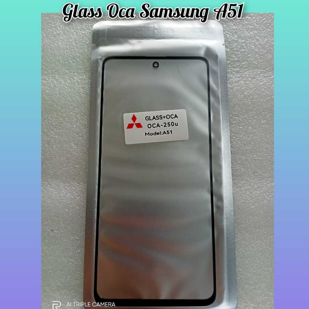 Glass Plus Oca Samsung A51 A515 A71 A715 M51 M515 Kaca Lcd + Oca Samsung A51 A515 A71 A715 M51 M515
