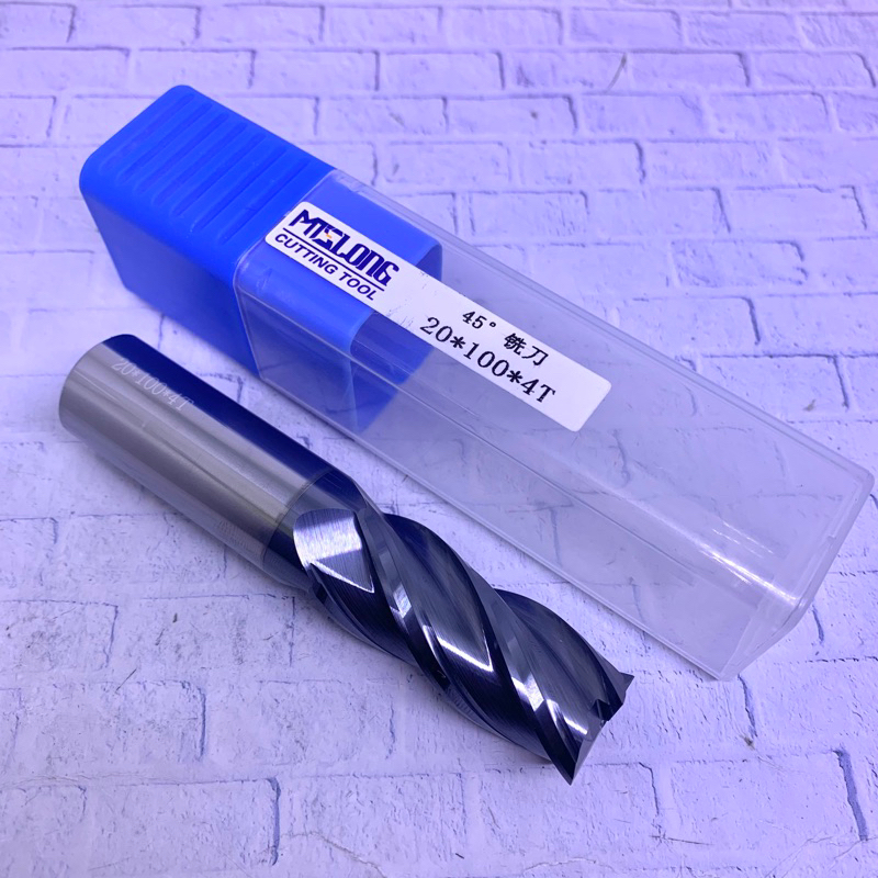 Endmill 20 mm HRC45 Carbide Baru..Endmill 20mm